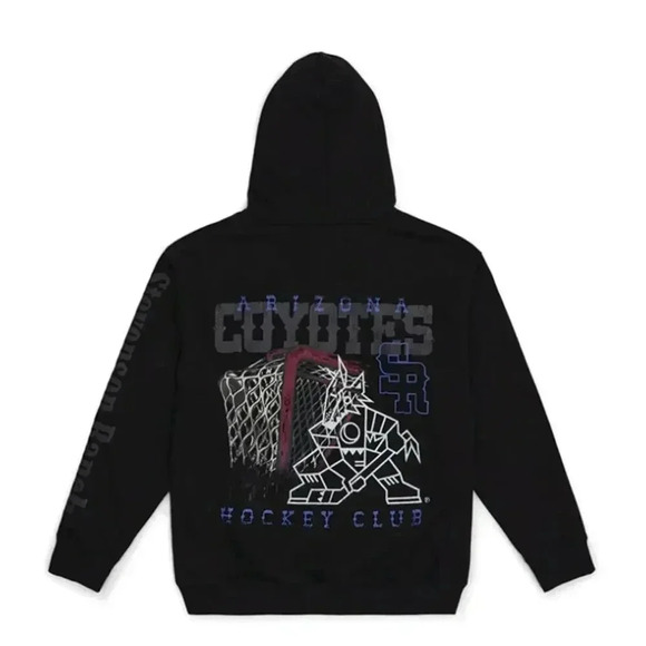 Stevenson Ranch x The Arizona Coyotes Collab Hoodie Black - Picture 3 of 8